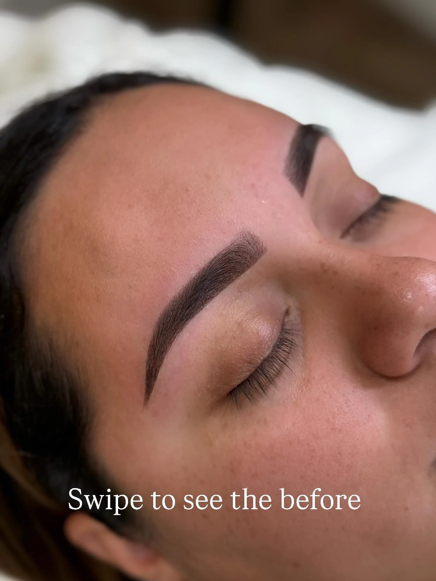Volume lash set, photographed close